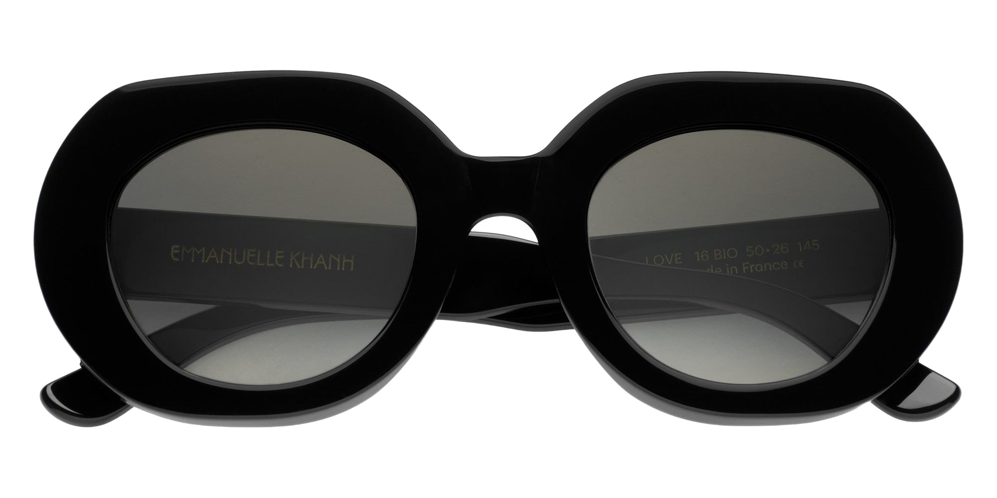 Emmanuelle Khanh® LOVE Sunglasses EK LOVE-16 50 - Noir Bio