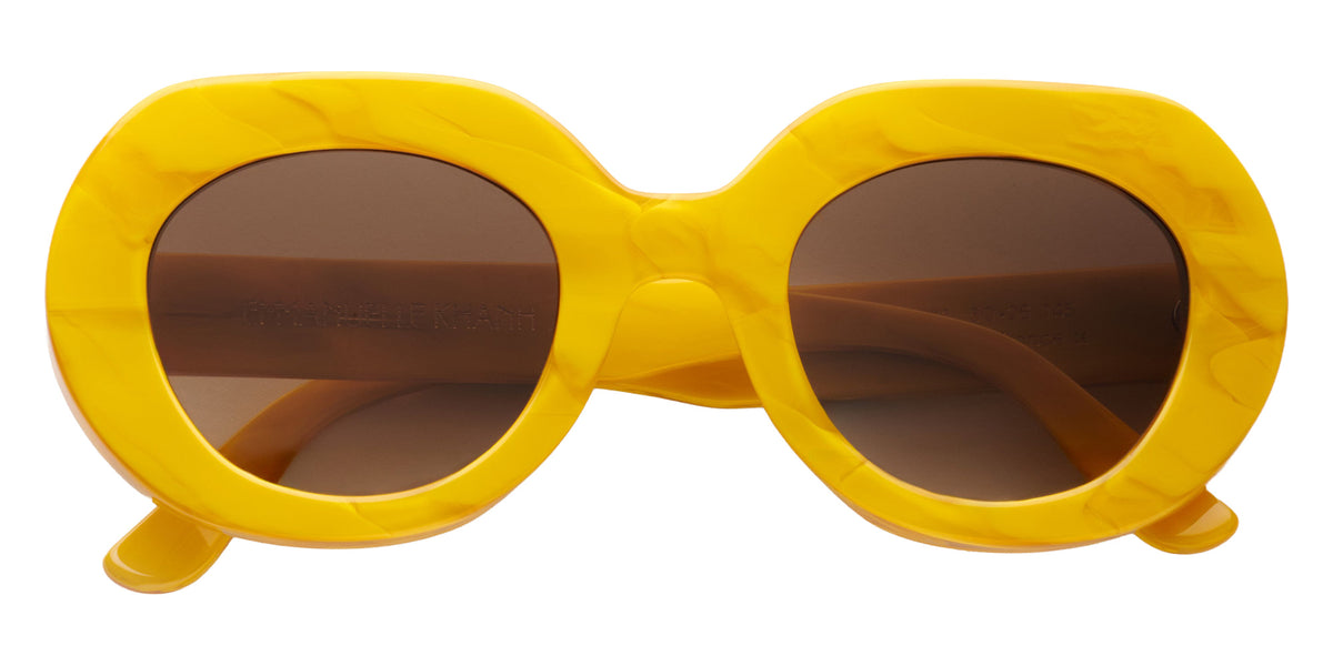 Emmanuelle Khanh® LOVE Sunglasses EK LOVE-182 50 - Moire Jaune