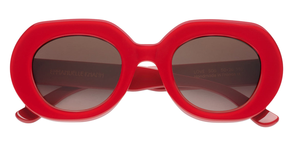 Emmanuelle Khanh® LOVE Sunglasses EK LOVE-506 50 - Glossy Rouge