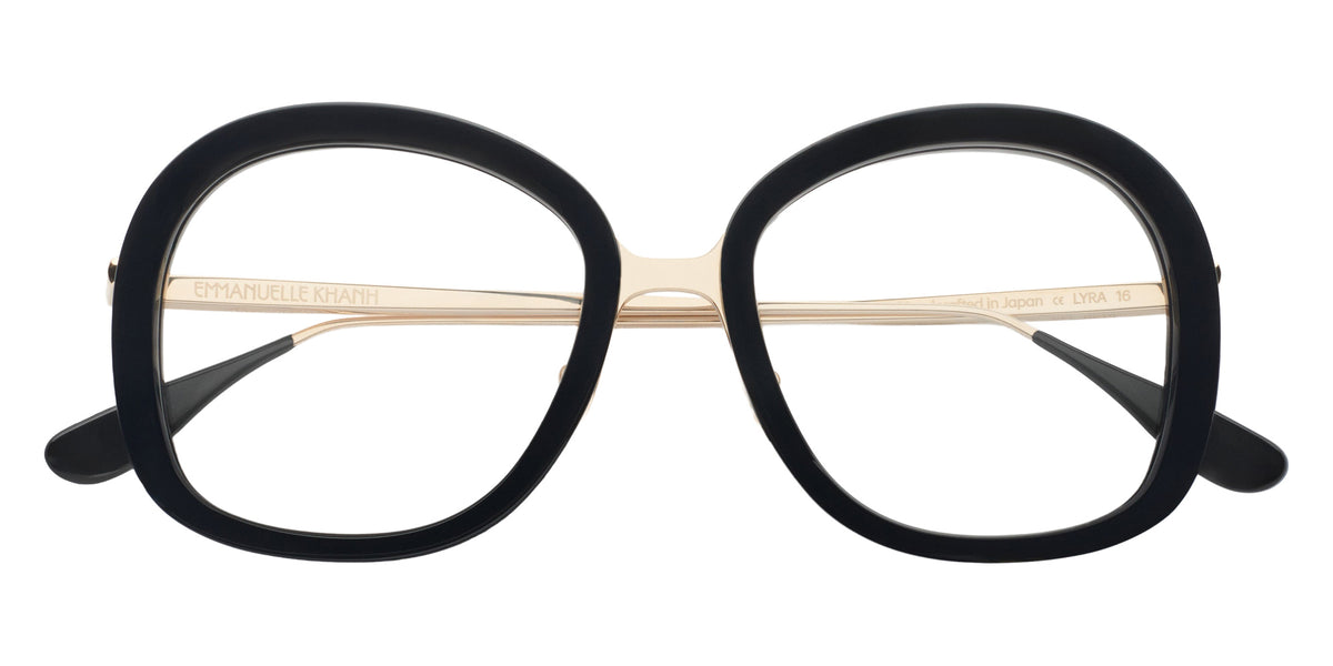 Emmanuelle Khanh® LYRA Eyeglasses EK LYRA-16 49 - Noir