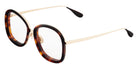Emmanuelle Khanh® LYRA Eyeglasses EK LYRA-18 49 - Ecaille Foncee