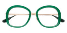 Emmanuelle Khanh® LYRA Eyeglasses EK LYRA-565 49 - Glossy Prairie
