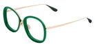 Emmanuelle Khanh® LYRA Eyeglasses EK LYRA-565 49 - Glossy Prairie