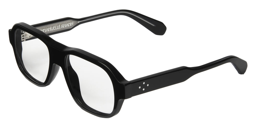 Emmanuelle Khanh® MARS Eyeglasses EK MARS-169A 56 - Noir Cristal Bio - Ar
