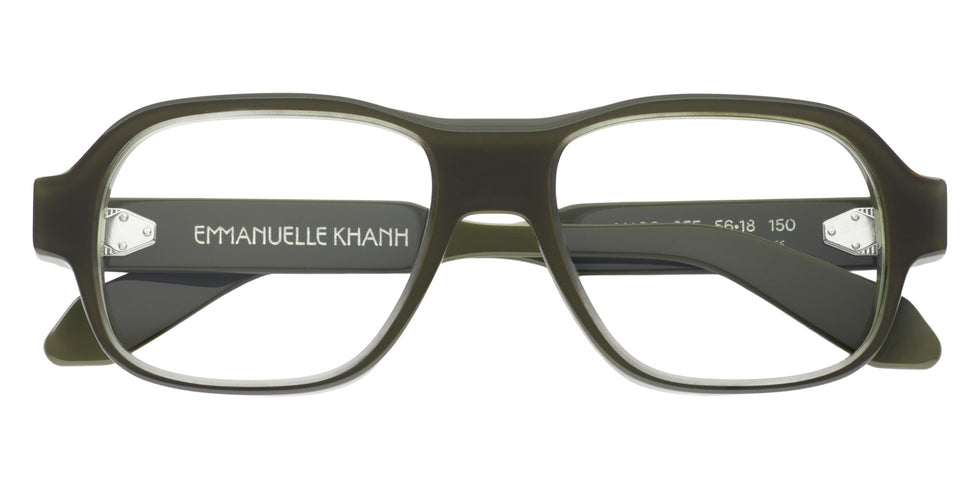 Emmanuelle Khanh® MARS Eyeglasses EK MARS-855 56 - Glossy Olive