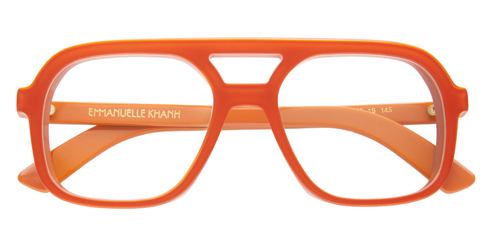 Emmanuelle Khanh® MASSA Eyeglasses EK MASSA-107 55 - Glossy Sunset