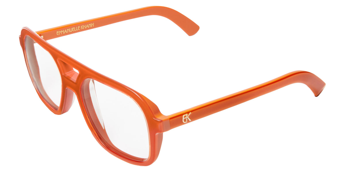 Emmanuelle Khanh® MASSA Eyeglasses EK MASSA-107 55 - Glossy Sunset