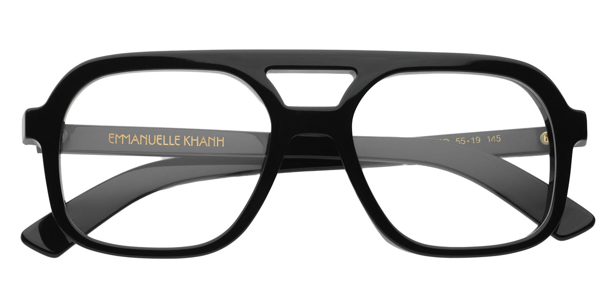 Emmanuelle Khanh® MASSA Eyeglasses EK MASSA-16 55 - Noir Bio