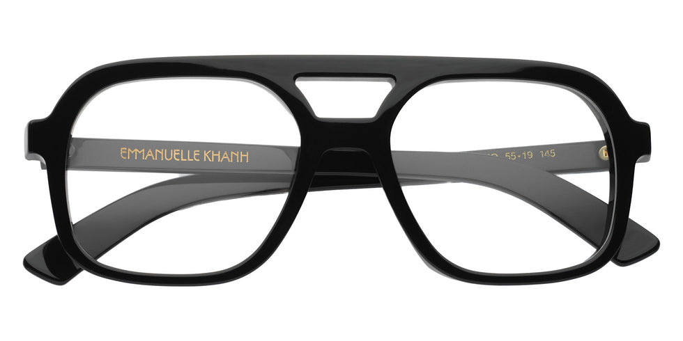 Emmanuelle Khanh® MASSA Eyeglasses EK MASSA-16 55 - Noir Bio