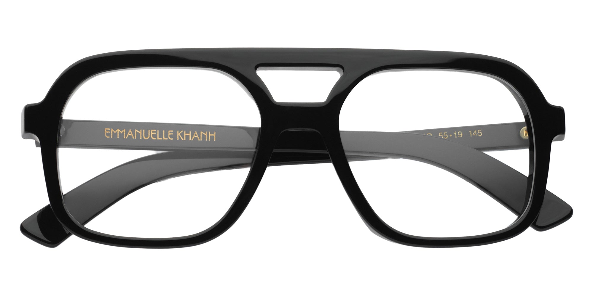 Emmanuelle Khann® MASSA Eyeglasses - 16/NOIR
