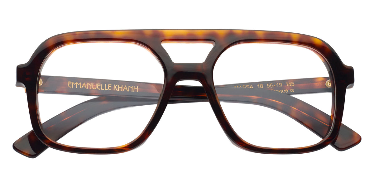 Emmanuelle Khanh® MASSA Eyeglasses EK MASSA-18 55 - Ecaille Foncee