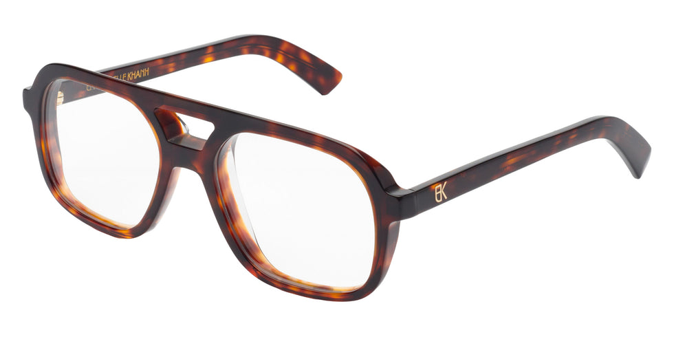 Emmanuelle Khanh® MASSA Eyeglasses EK MASSA-18 55 - Ecaille Foncee