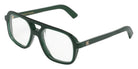 Emmanuelle Khanh® MASSA Eyeglasses EK MASSA-355 55 - Glossy Foret