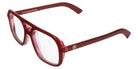 Emmanuelle Khanh® MASSA Eyeglasses EK MASSA-967 55 - Laque Griotte