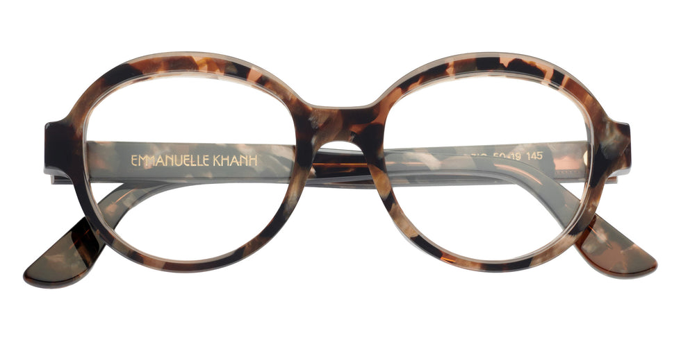 Emmanuelle Khanh® MELODY Eyeglasses EK MELODY-433 50 - Eclat Brun Nacre Bio