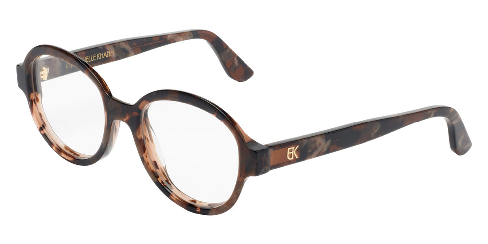 Emmanuelle Khanh® MELODY Eyeglasses EK MELODY-433 50 - Eclat Brun Nacre Bio