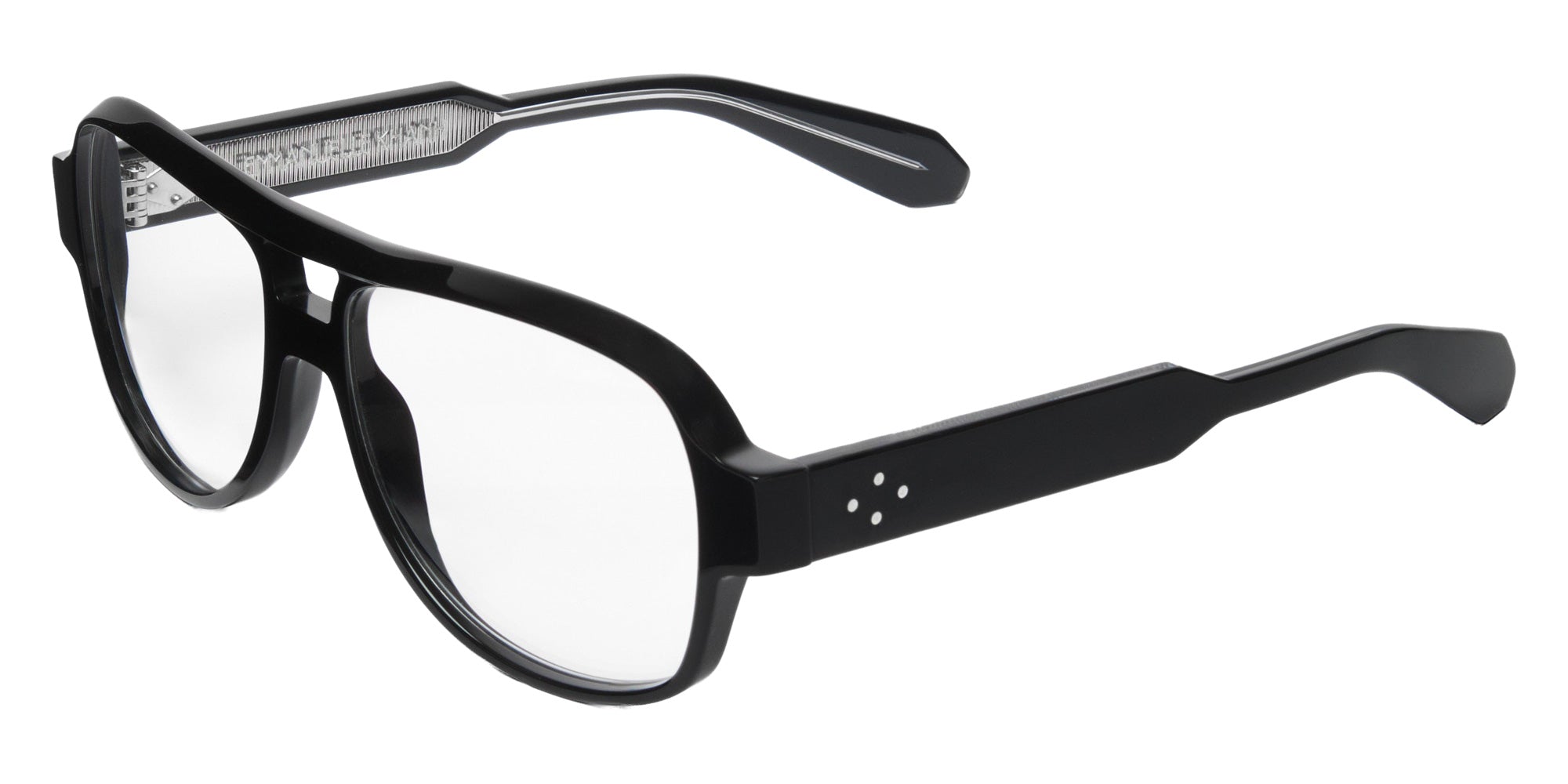 Emmanuelle Khanh® MIRAGE Eyeglasses EK MIRAGE-169A 58 - Noir Cristal Bio - Ar