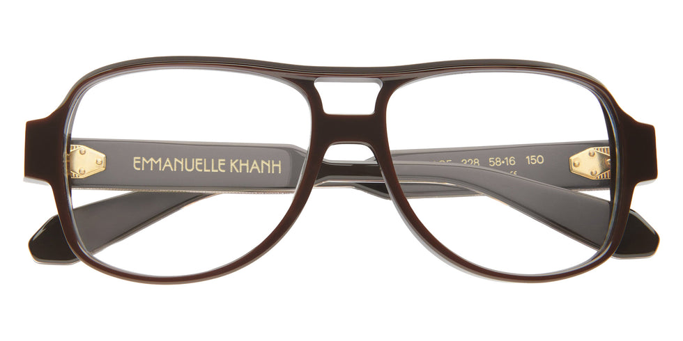 Emmanuelle Khanh® MIRAGE Eyeglasses EK MIRAGE-328 58 - Cafe