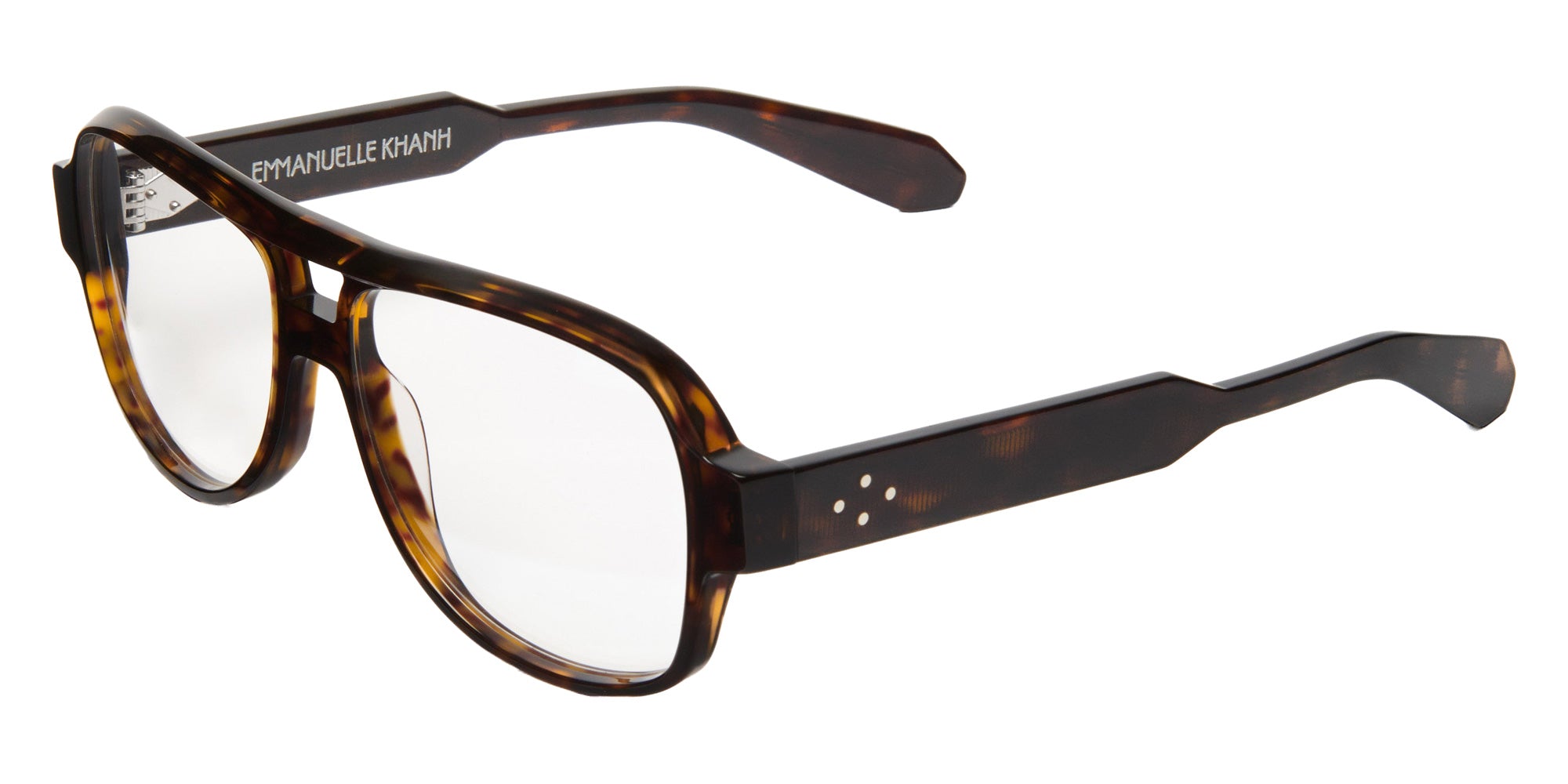 Emmanuelle Khanh® MIRAGE Eyeglasses EK MIRAGE-36 58 - Classique Havana Bio