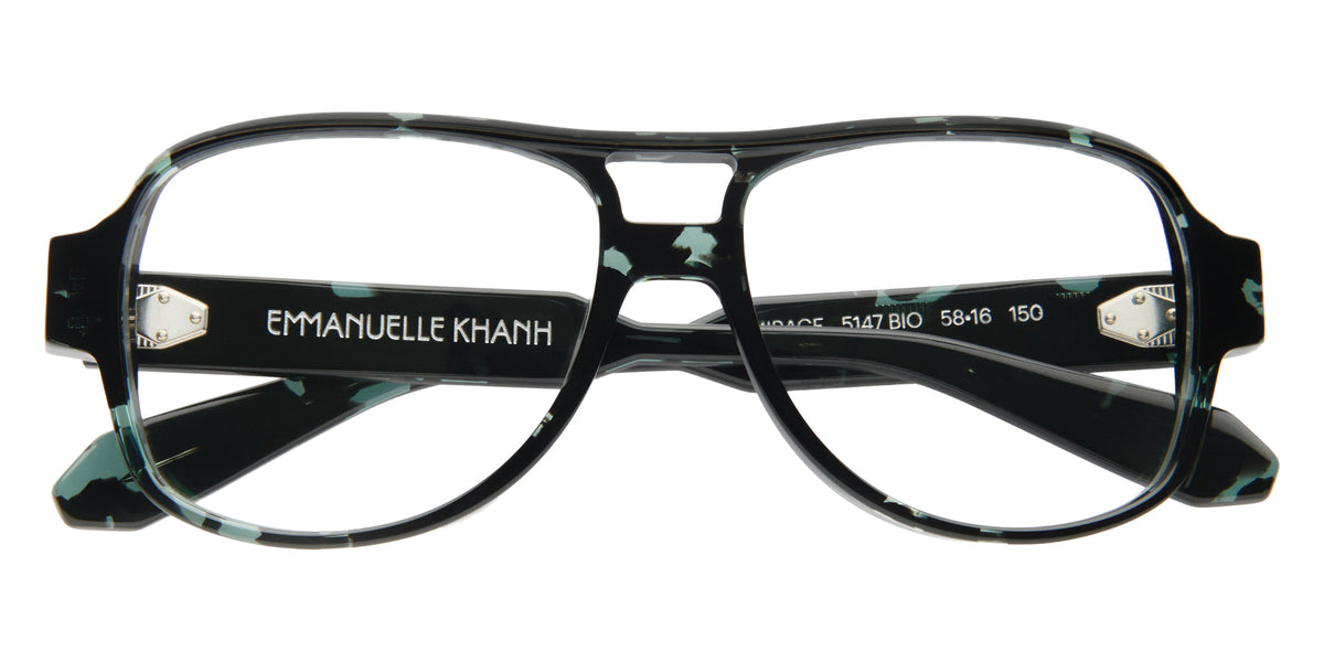 Emmanuelle Khanh® MIRAGE Eyeglasses EK MIRAGE-5147 58 - Eclat Vert Bio