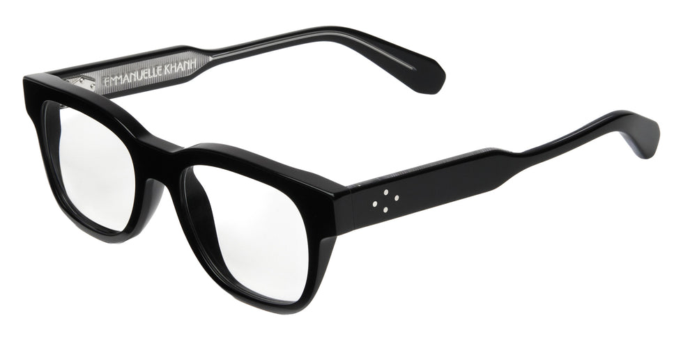 Emmanuelle Khanh® OASIS Eyeglasses EK OASIS-169A 52 - Noir Cristal Bio - Ar