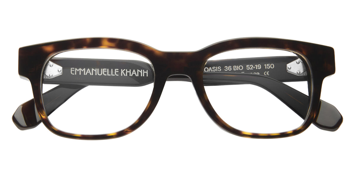 Emmanuelle Khanh® OASIS Eyeglasses EK OASIS-36 52 - Classique Havana Bio