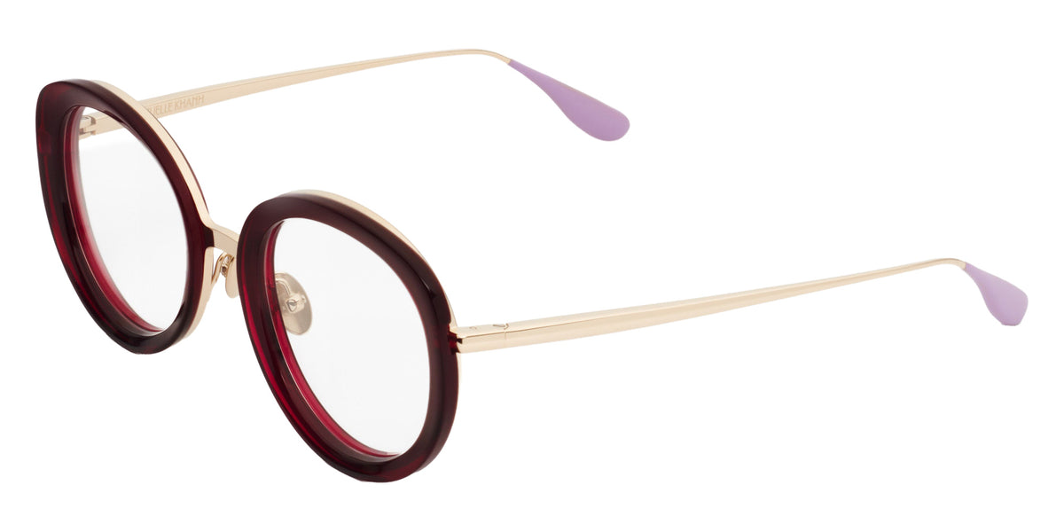 Emmanuelle Khanh® ONYX Eyeglasses EK ONYX-954 49 - Cristal Framboise