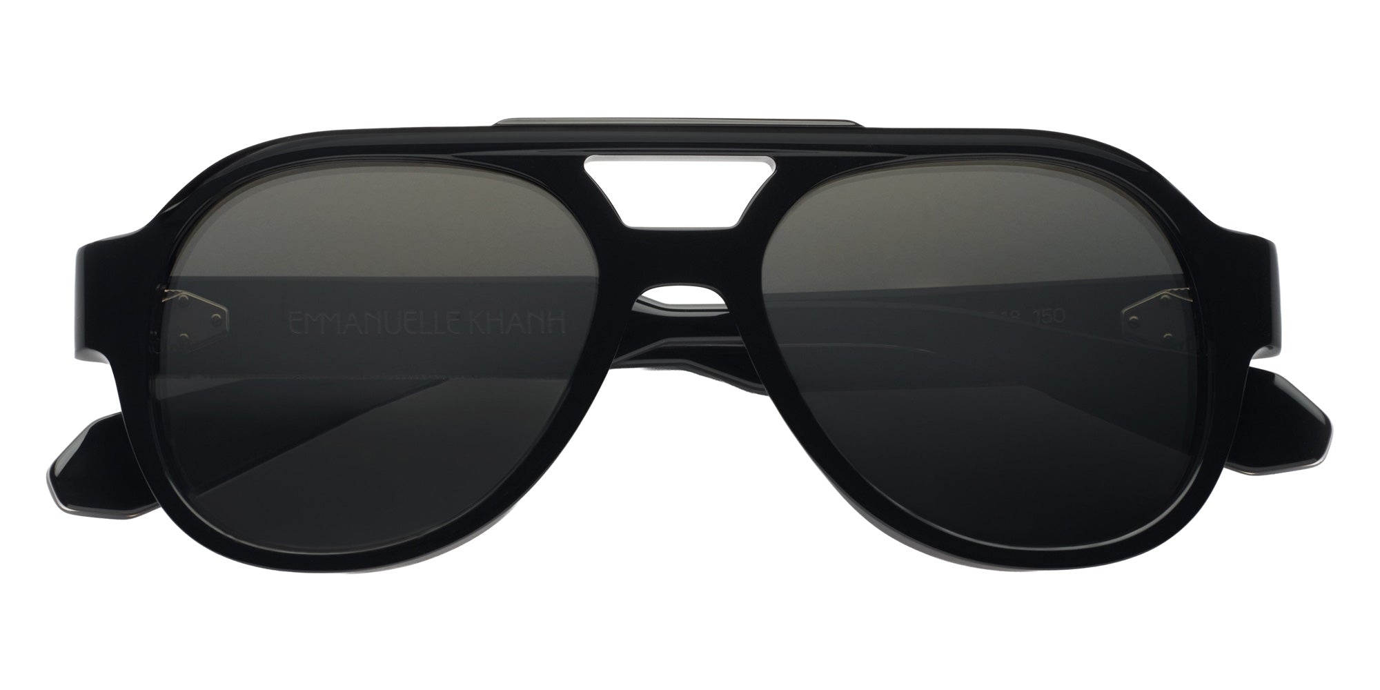 Emmanuelle Khanh® ORION Sunglasses EK ORION-169A 47 - Noir Cristal Bio - Ar