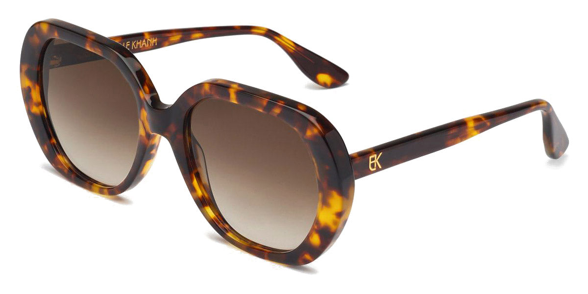 Emmanuelle Khanh® EK ORPHEE-SOL EK ORPHEE SOL 006 58 - 006 - Bronze Tortoise Sunglasses