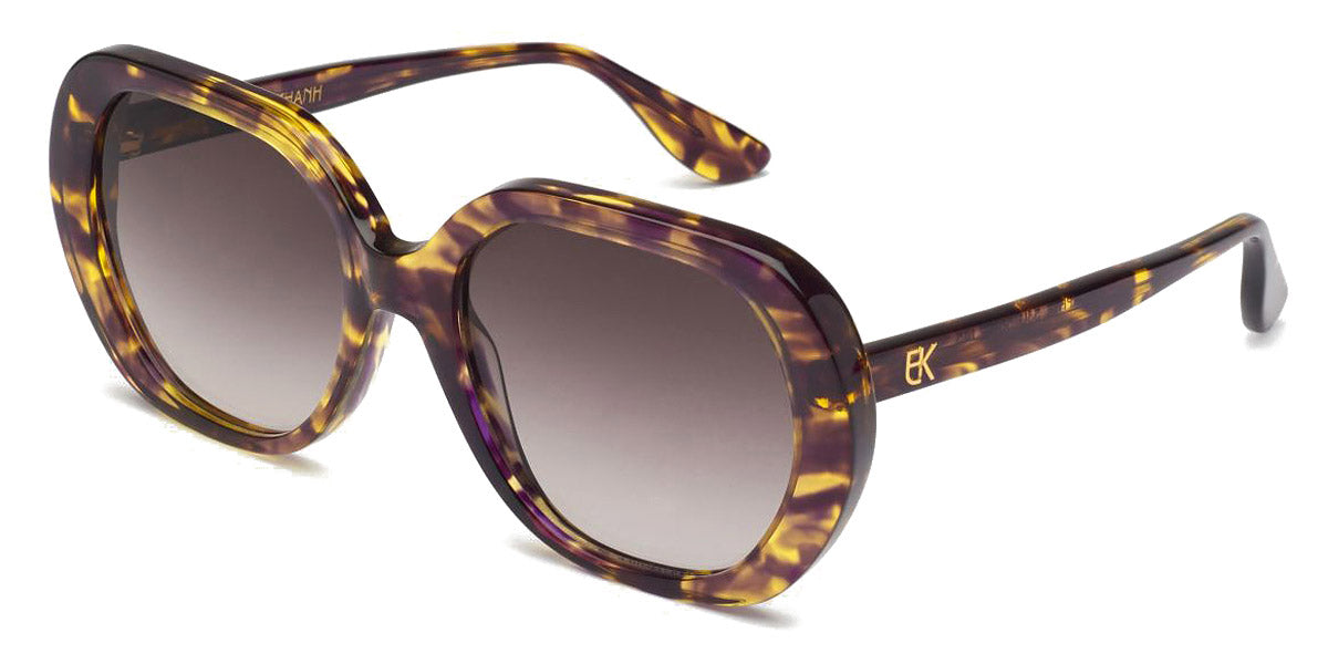Emmanuelle Khanh® EK ORPHEE-SOL EK ORPHEE SOL 530 58 - 530 - Light Tortoise Sunglasses