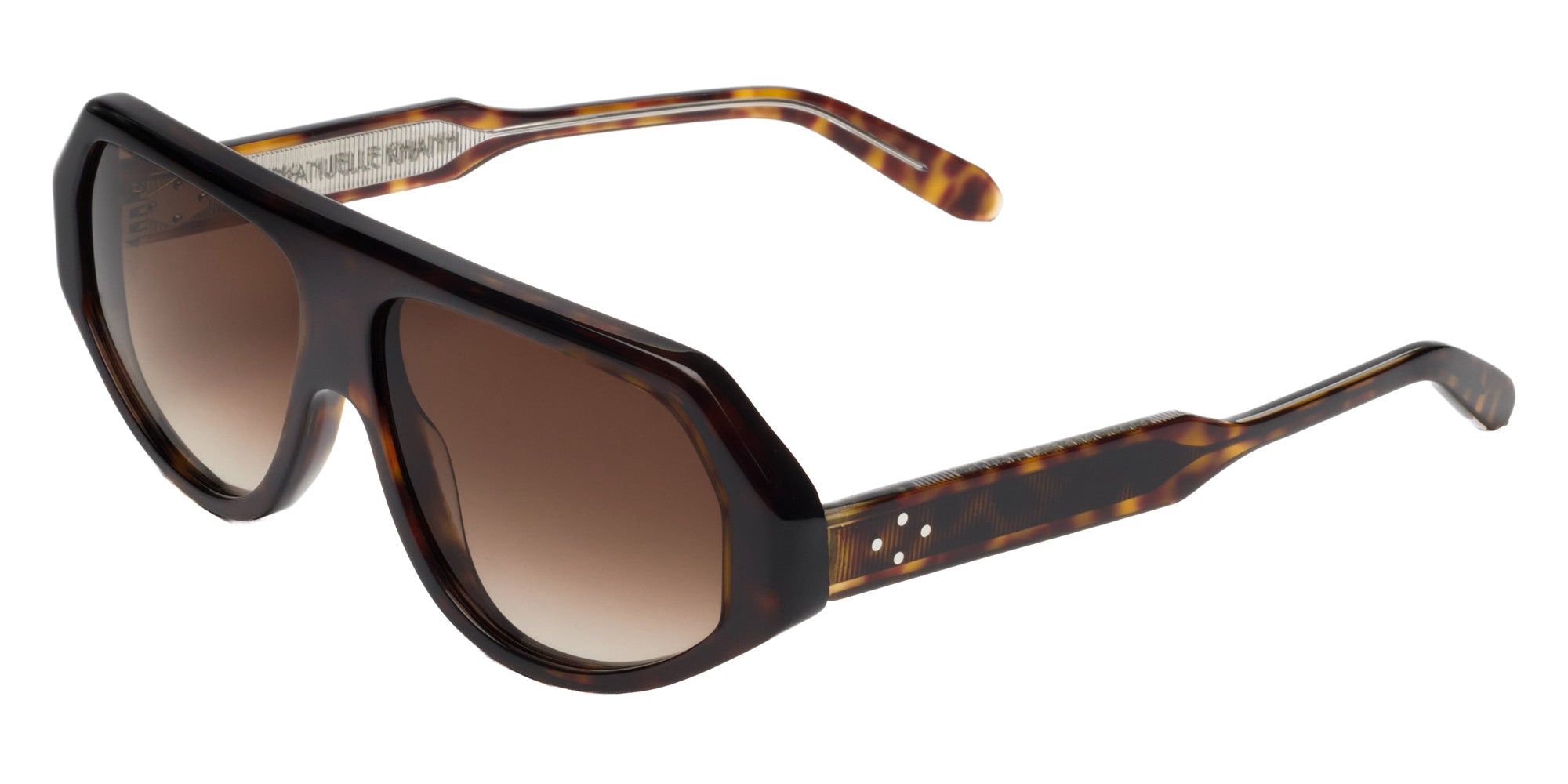 Emmanuelle Khanh® OZONE Sunglasses EK OZONE-360 60 - Classique Havana Bio