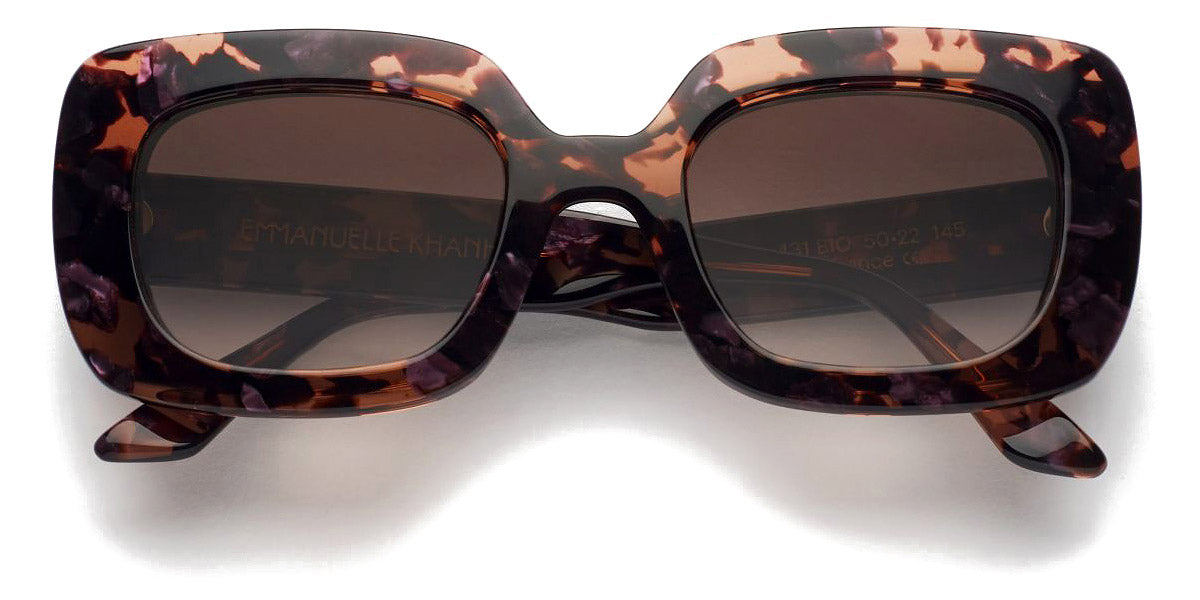 Emmanuelle Khanh® EK PAMELA EK PAMELA X-431 50 - X-431 - Rosewood Sunglasses