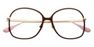 Emmanuelle Khanh® PEARL Eyeglasses EK PEARL-966 55 - Laque Chocolat