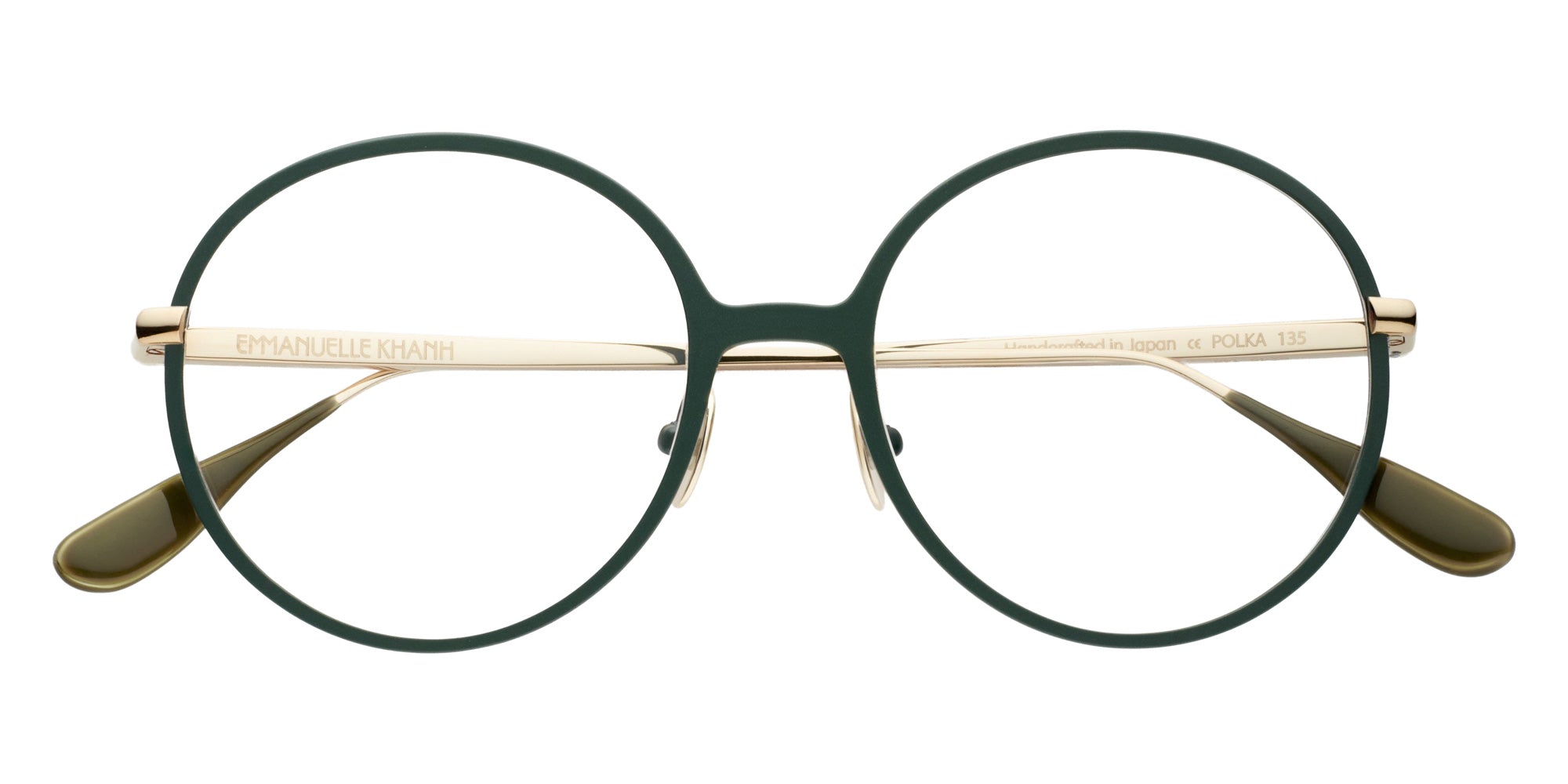 Emmanuelle Khanh® POLKA Eyeglasses EK POLKA-135 52 - Foret
