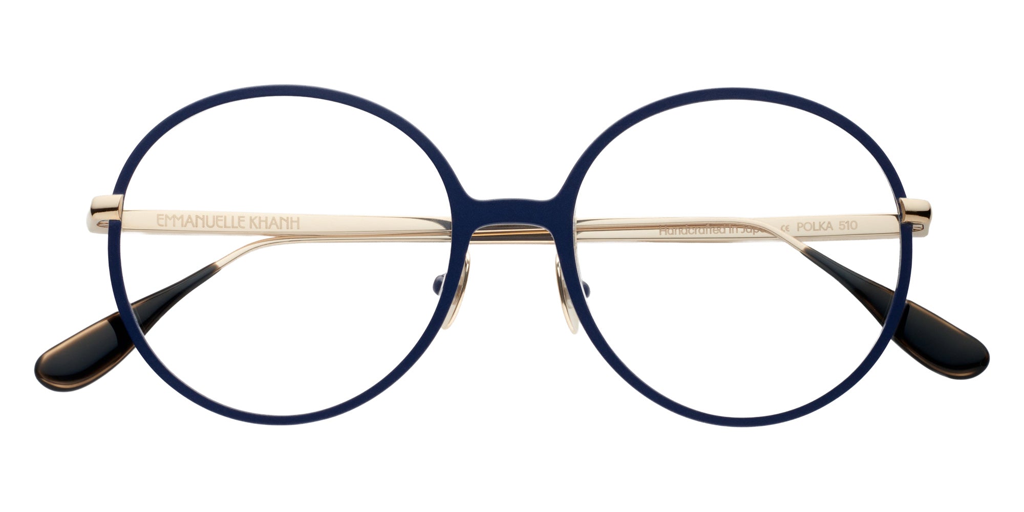 Emmanuelle Khanh® POLKA Eyeglasses EK POLKA-510 52 - Glossy Bleu