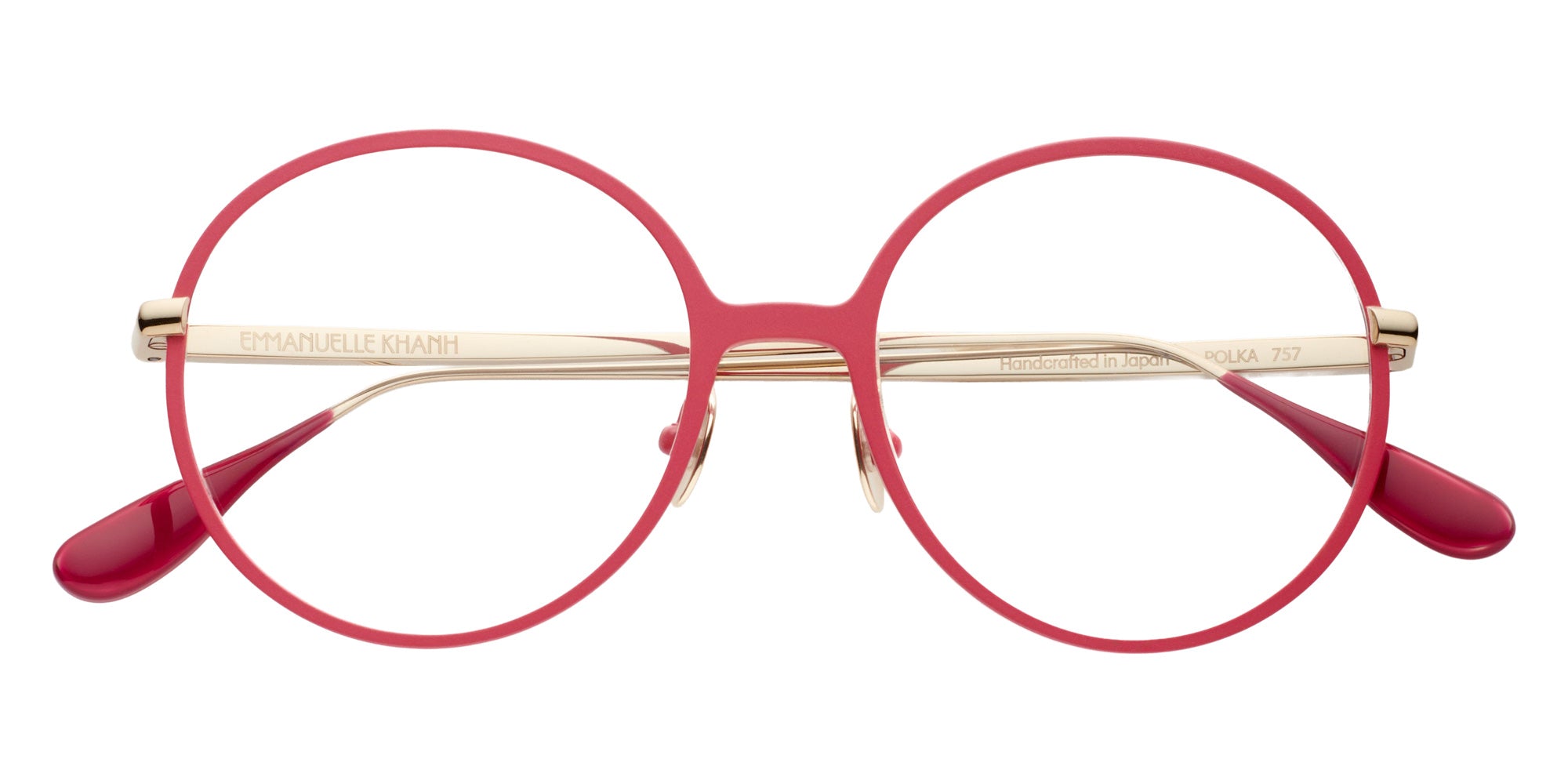 Emmanuelle Khanh® POLKA Eyeglasses EK POLKA-757 52 - Glossy Rose