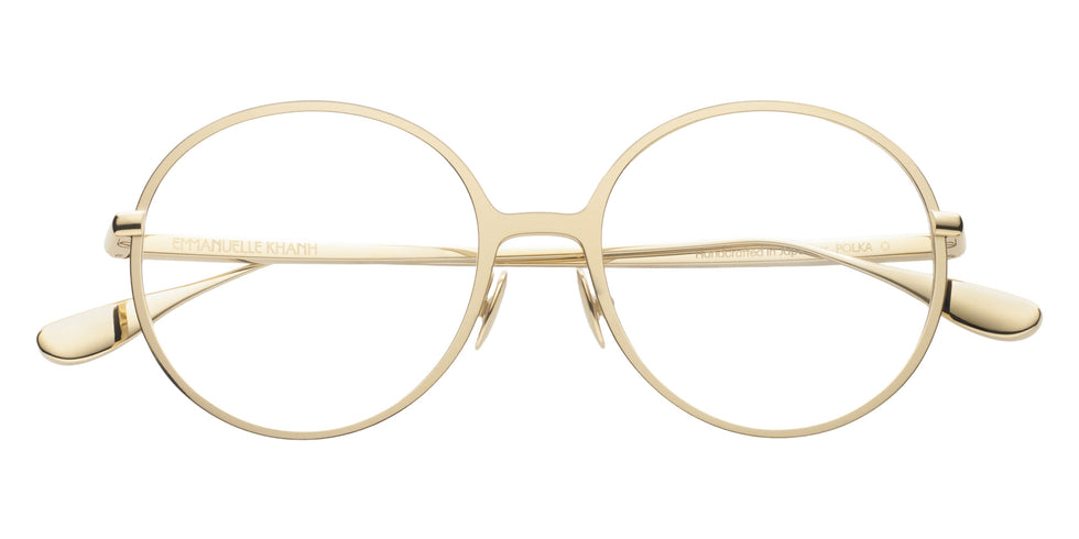 Emmanuelle Khanh® POLKA Eyeglasses EK POLKA-O 52 - Or