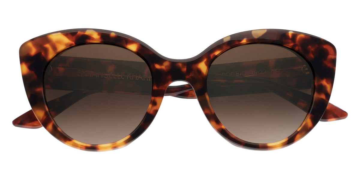 Emmanuelle Khanh® PORTIA Sunglasses EK PORTIA-006 49 - Ecaille Bronze Bio