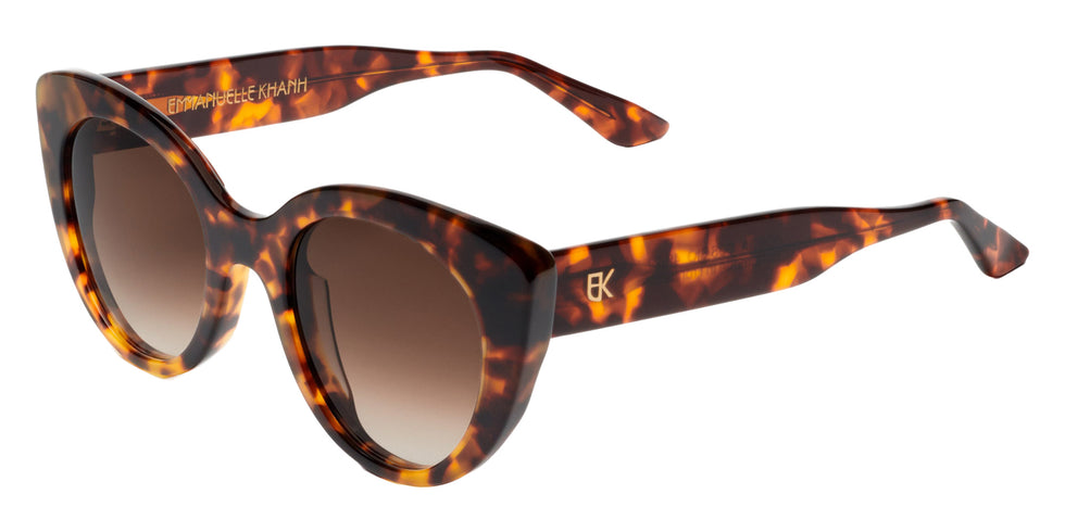 Emmanuelle Khanh® PORTIA Sunglasses EK PORTIA-006 49 - Ecaille Bronze Bio