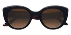 Emmanuelle Khanh® PORTIA Sunglasses EK PORTIA-16-18 49 - Noir - Ecaille Foncee Bio