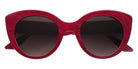 Emmanuelle Khanh® PORTIA Sunglasses EK PORTIA-181 49 - Moire Bordeaux