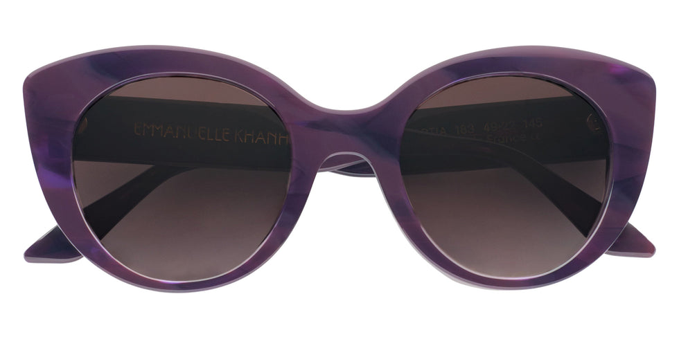 Emmanuelle Khanh® PORTIA Sunglasses EK PORTIA-183 49 - Moire Violet