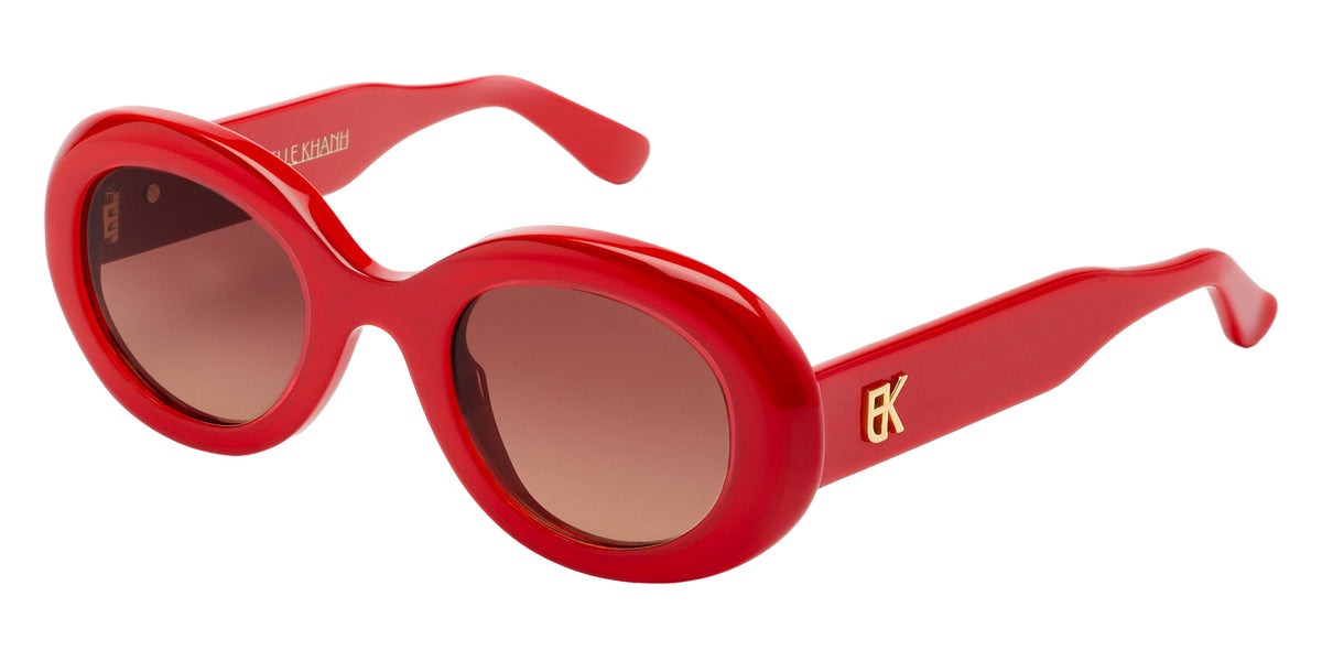 Emmanuelle Khanh® QUEEN Sunglasses EK QUEEN-506 48 - Glossy Rouge