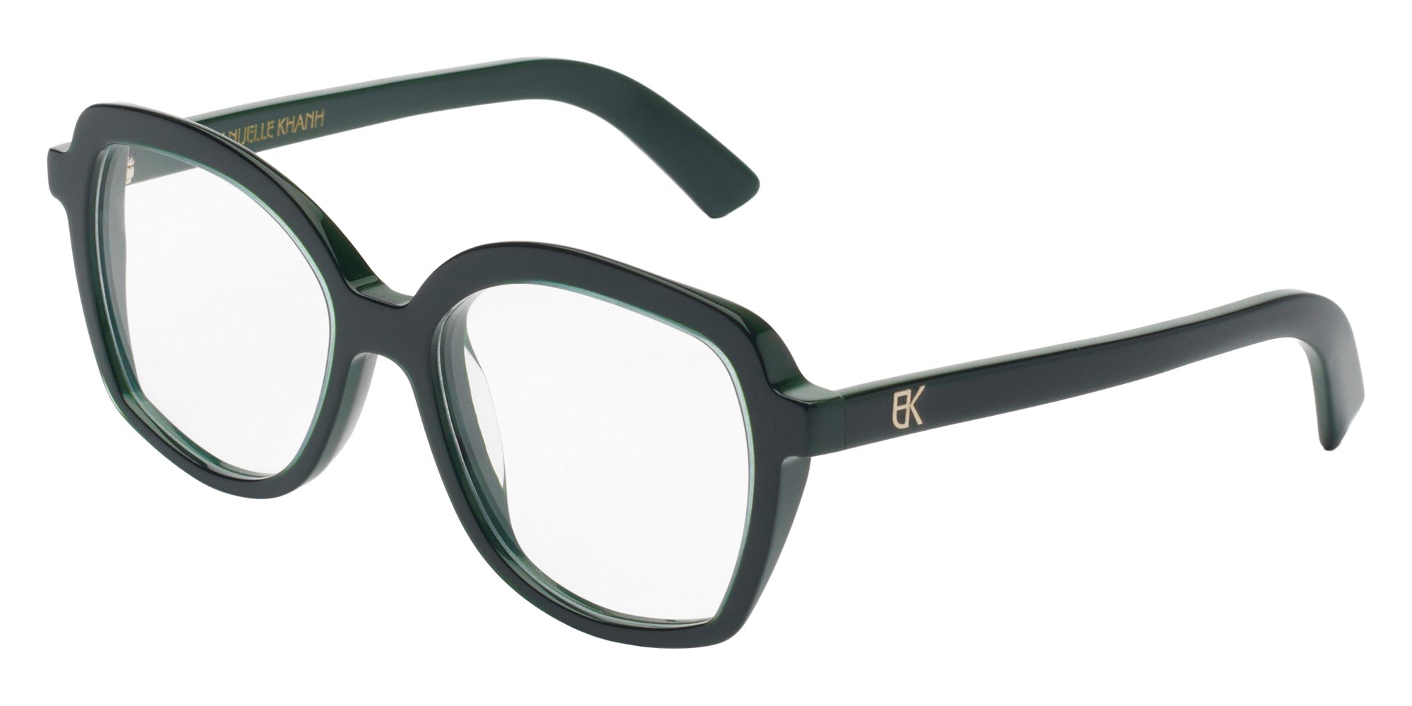 Emmanuelle Khanh® RISE Eyeglasses EK RISE-355 52 - Glossy Foret