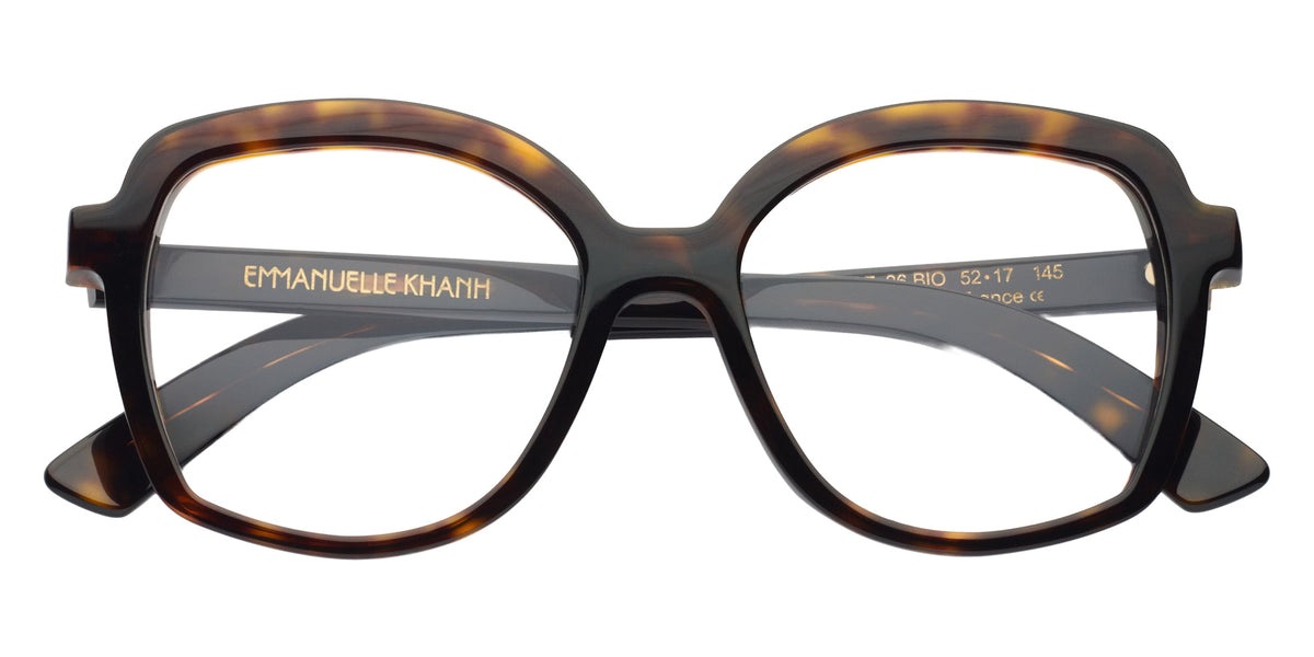 Emmanuelle Khanh® RISE Eyeglasses EK RISE-36 52 - Classique Havana Bio