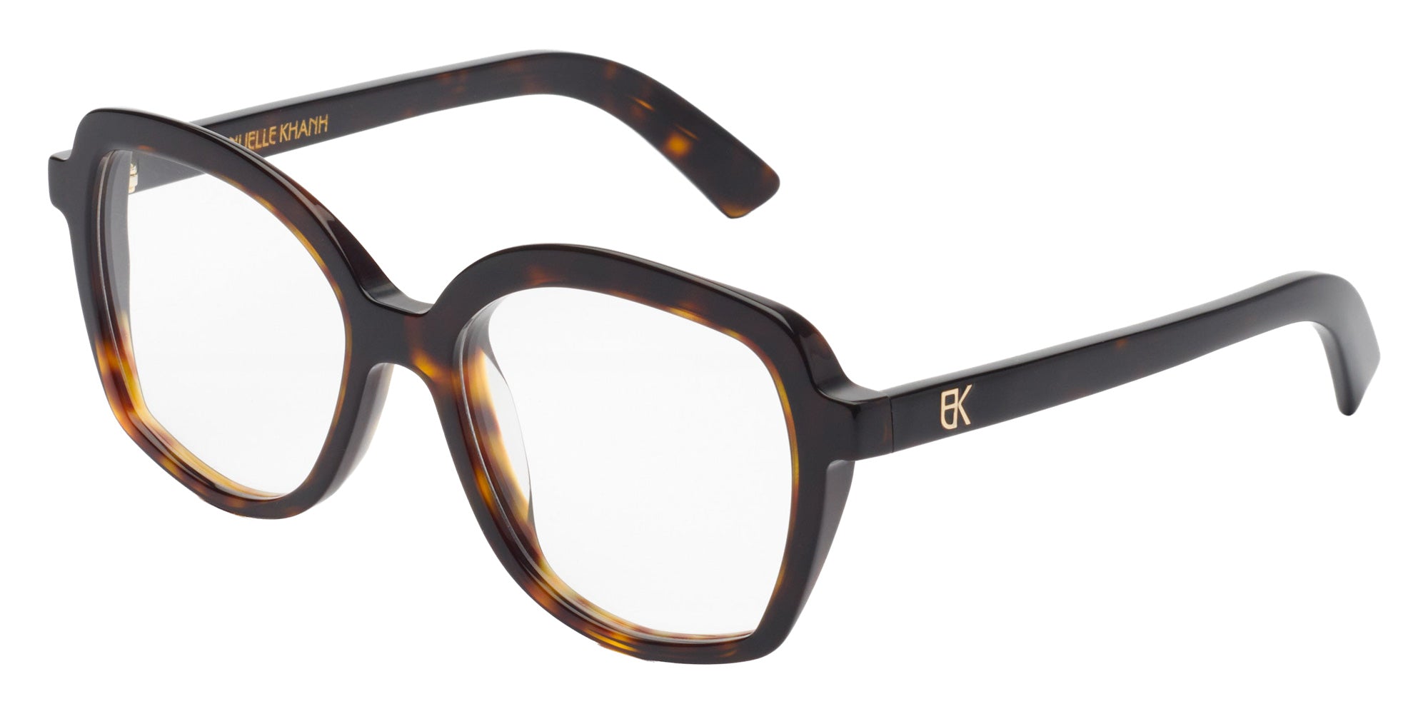 Emmanuelle Khanh® RISE Eyeglasses EK RISE-36 52 - Classique Havana Bio