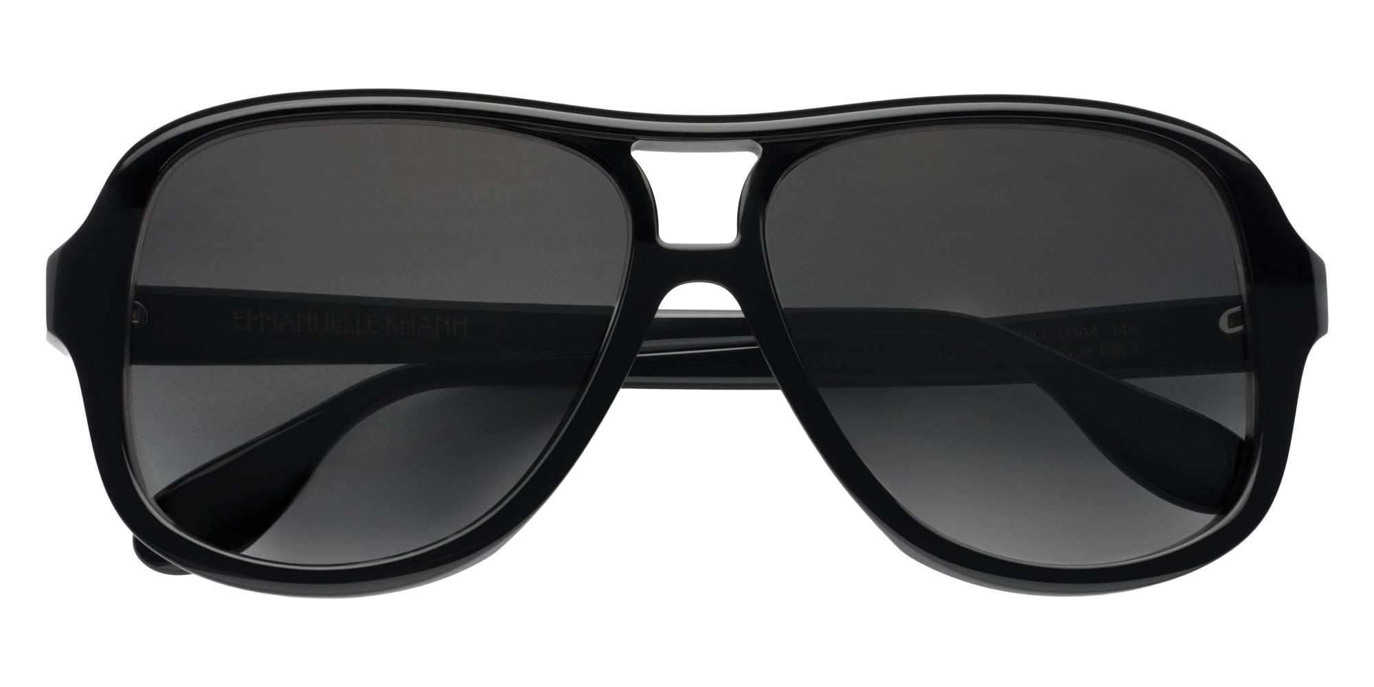 Emmanuelle Khanh® ROMA Sunglasses EK ROMA-16 54 - Noir Bio