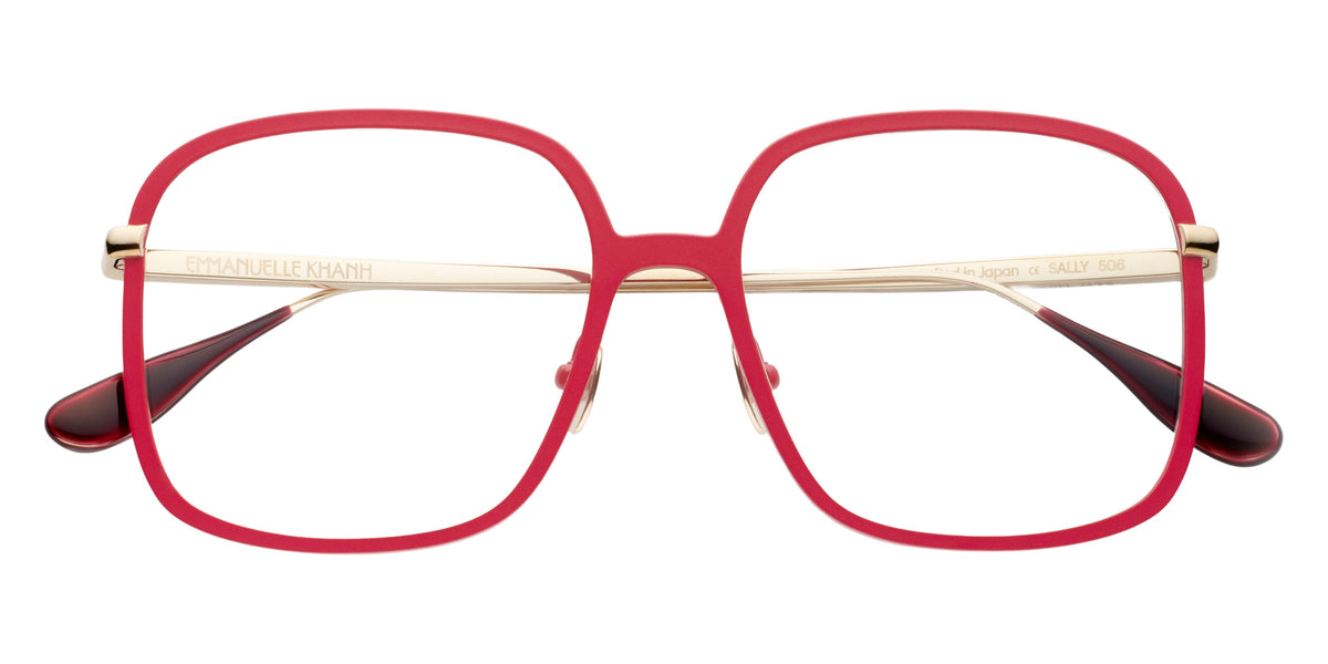 Emmanuelle Khanh® SALLY Eyeglasses EK SALLY-506 54 - Glossy Rouge