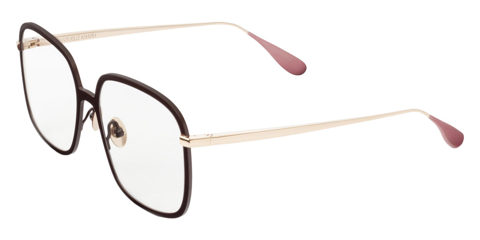 Emmanuelle Khanh® SALLY Eyeglasses EK SALLY-966 54 - Laque Chocolat