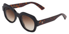 Emmanuelle Khanh® SATIN Sunglasses EK SATIN-16-18 51 - Noir - Ecaille Foncee